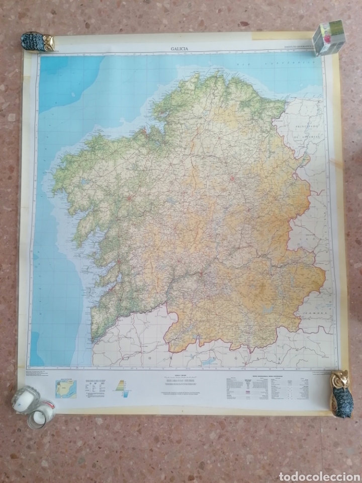Mapas contempor&aacute;neos: Antiguo Mapa Galicia - Foto 7
