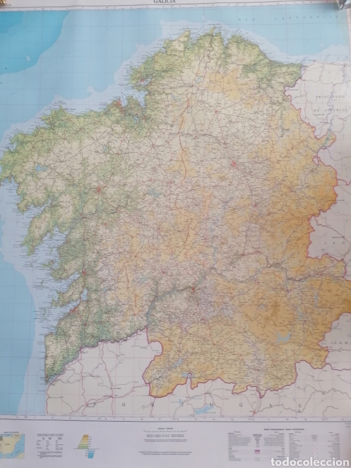 Mapas contempor&aacute;neos: Antiguo Mapa Galicia - Foto 12