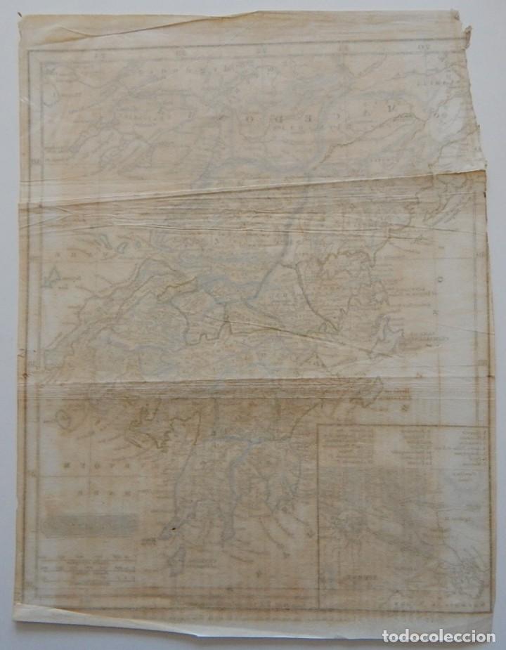 Mapas contempor&aacute;neos: Antiguo mapa / Graecia et insulae - A. Arrowsmith - Foto 4