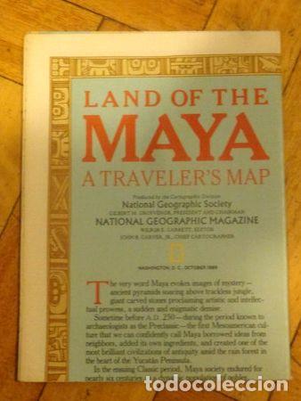 Zeitgen&ouml;ssische Karten: mapa national geographic land of the maya a travelers map