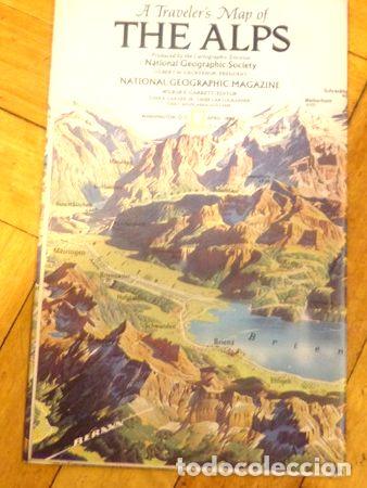 Zeitgen&ouml;ssische Karten: mapa national geographic the alps a travelers map