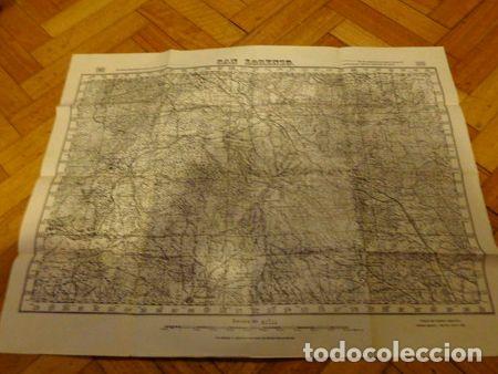 Zeitgen&ouml;ssische Karten: mapa de san lorenzo de el escorial