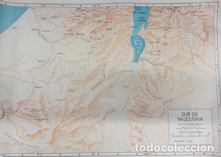 Zeitgen&ouml;ssische Karten: mapa biblicos palestina ciudades y villas 3 mapas