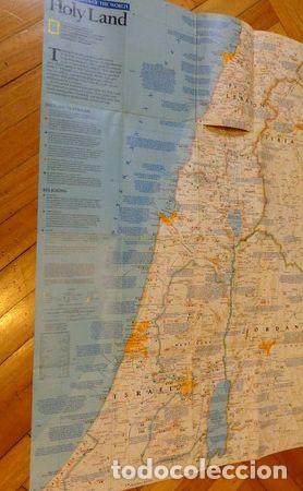 Zeitgen&ouml;ssische Karten: mapa holy land national geographic special places the world