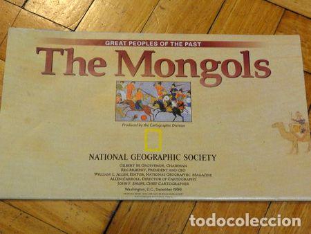 Contemporary maps: the mongols mapa national geographic