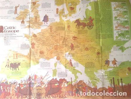 Contemporary maps: mapa national geographic celtic europe europa celta