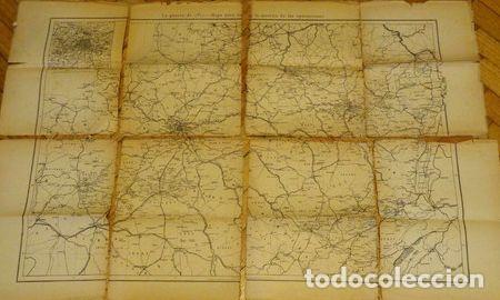 Contemporary maps: guerra francoprusiana mapa para seguir la marcha operaciones