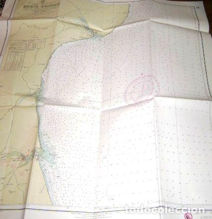 Mapas contempor&aacute;neos: carta de navegacion bahia grande santa cruz
