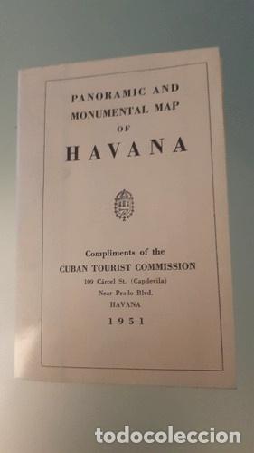 Mapas contempor&aacute;neos: mapa de la havana 1951