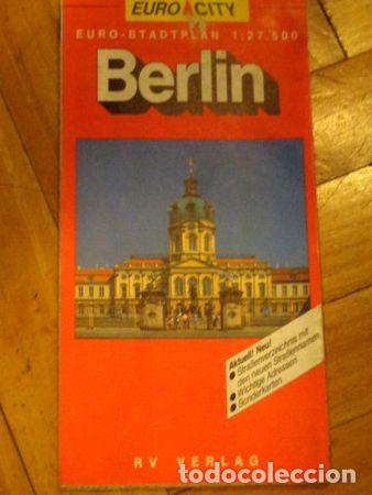 Mapas contempor&aacute;neos: mapa de berlin euro stadtplan 127500