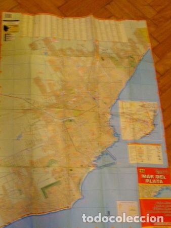 Mapas contempor&aacute;neos: plano de la ciudad de mar del plata argenguide