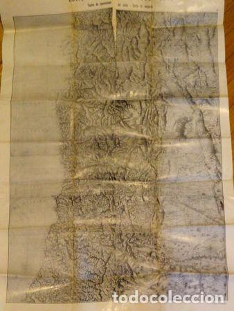 Mapas contempor&aacute;neos: mapa campana de los andes 1817 teatro operaciones del oeste