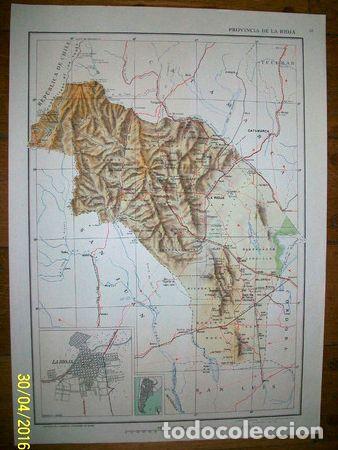 Mapas contempor&aacute;neos: mapa de la provincia de la rioja