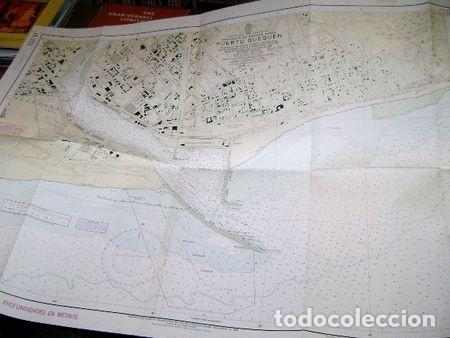 Mapas contempor&acirc;neos: carta de navegacion puerto quequen