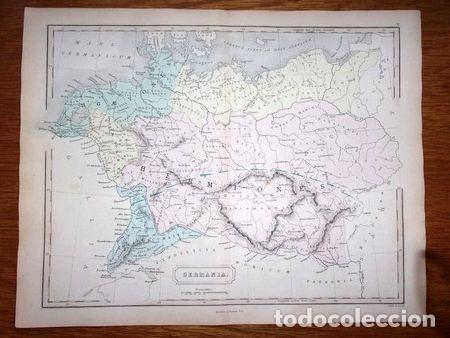 Zeitgen&ouml;ssische Karten: mapa germania original de londres 1861