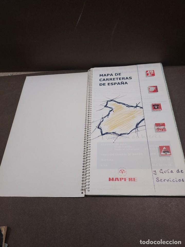 Mapas contempor&aacute;neos: MAPA DE CARRETERAS DE ESPA&Ntilde;A......MAPFRE.....2000.... - Foto 3