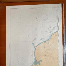 Mapas contemporáneos: MAPA CARTA NÁUTICA - DE CABO ROCHE A PUNTA CAMBARINAL. Lote 302232013