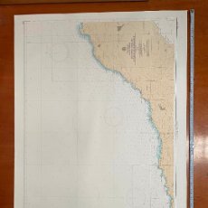 Mapas contemporáneos: MAPA CARTA NÁUTICA - ISLA DE TENERIFE DE PUNTA HIDALGO A PUNTA DE BUENAVISTA. Lote 302232628