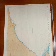 Mapas contemporáneos: MAPA CARTA NÁUTICA - DEL PUERTO DEL FANGAL AL PUERTO DE TORREDEMBARRA. Lote 302981883