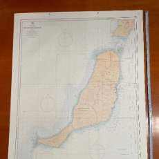 Mapas contemporáneos: MAPA CARTA NÁUTICA - ISLA DE LANZAROTE. Lote 302985723