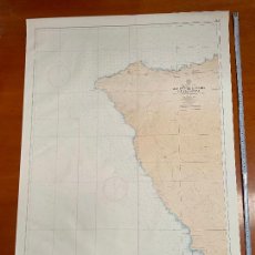 Mapas contemporáneos: MAPA CARTA NÁUTICA - DE PUNTA DE LA FAJAN A PUNTA RASCA. Lote 302986123