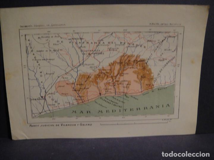 Mapas contempor&acirc;neos: partit judicial de vilanova y geltru - a. martin editor , s.poch grab&oacute;
