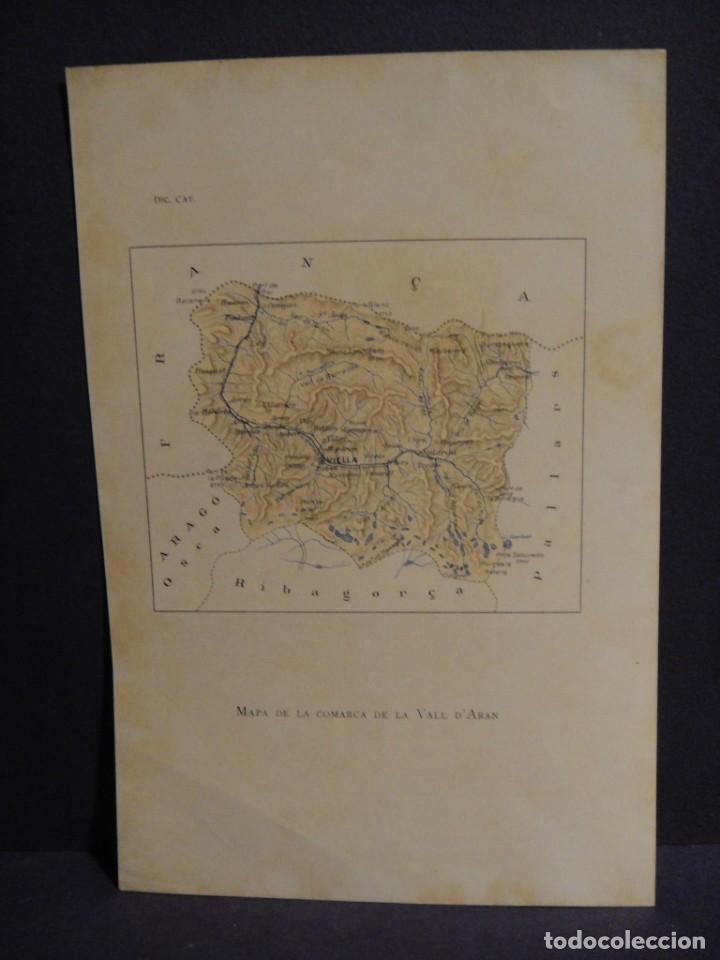 Mapas contempor&aacute;neos: mapa de la comarca de la vall daran - a&ntilde;o 1931 - Foto 1