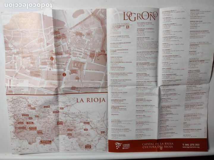 Mapas contempor&aacute;neos: PLANO LOGRO&Ntilde;O - LA RIOJA - MAPA - MAP - Foto 1