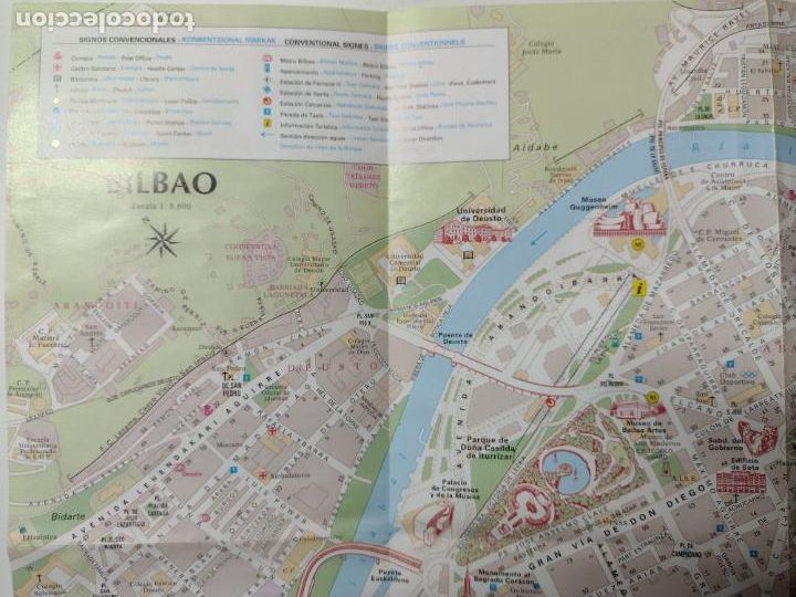 Mapas contempor&aacute;neos: PLANO BILBAO - mapa - map - Foto 4