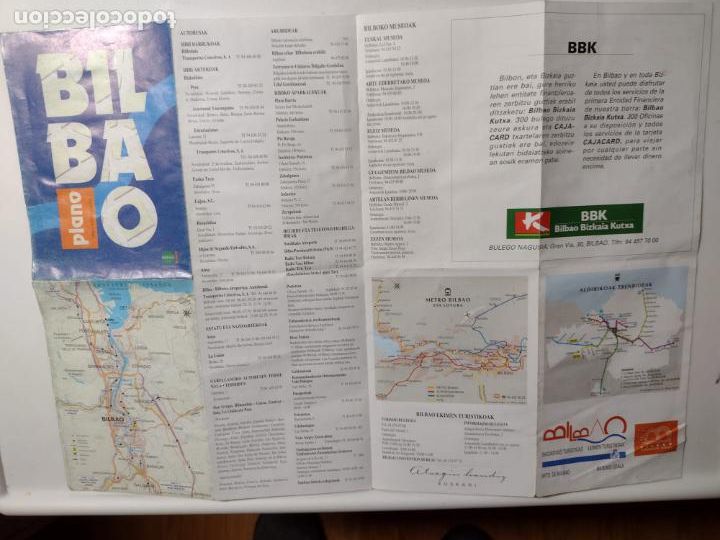 Mapas contempor&aacute;neos: PLANO BILBAO - mapa - map - Foto 3