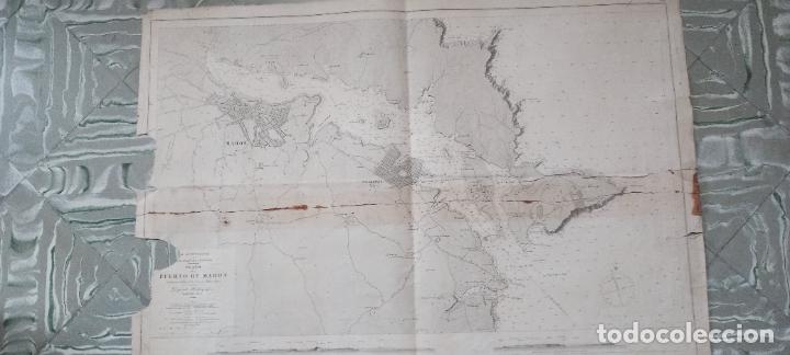 Mapas contempor&aacute;neos: Mapa Puerto de Mah&oacute;n - A&ntilde;o 1896 - - Foto 1