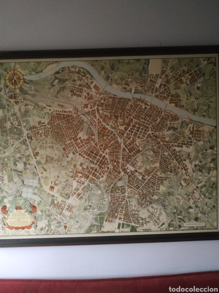 Mapas contempor&aacute;neos: Plano de Zaragoza del a&ntilde;o 1965 - Foto 4