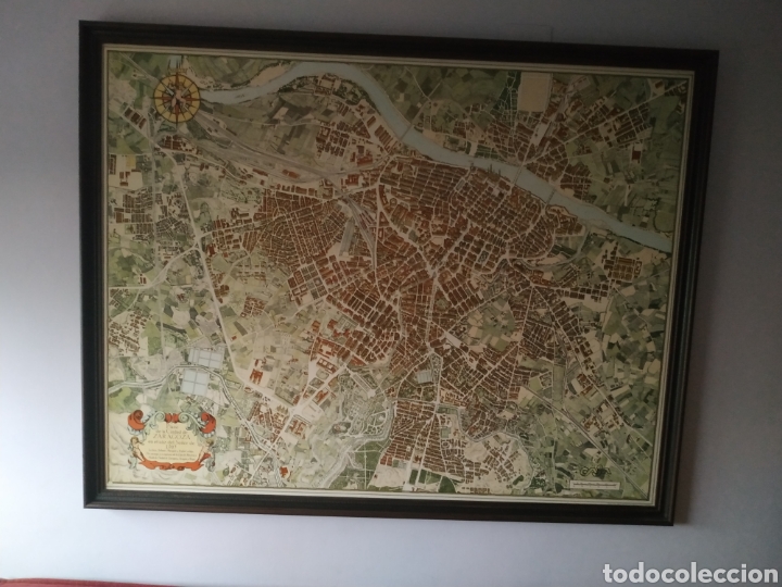 Mapas contempor&aacute;neos: Plano de Zaragoza del a&ntilde;o 1965 - Foto 1