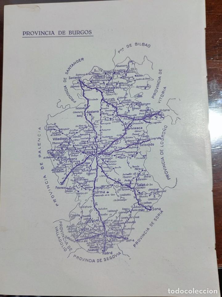 Mapas contempor&acirc;neos: MAPA PROVINCIA DE BURGOS