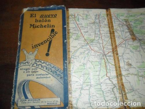Mapas contempor&acirc;neos: antiguo mapa plano juan michelin madrid straight side talon