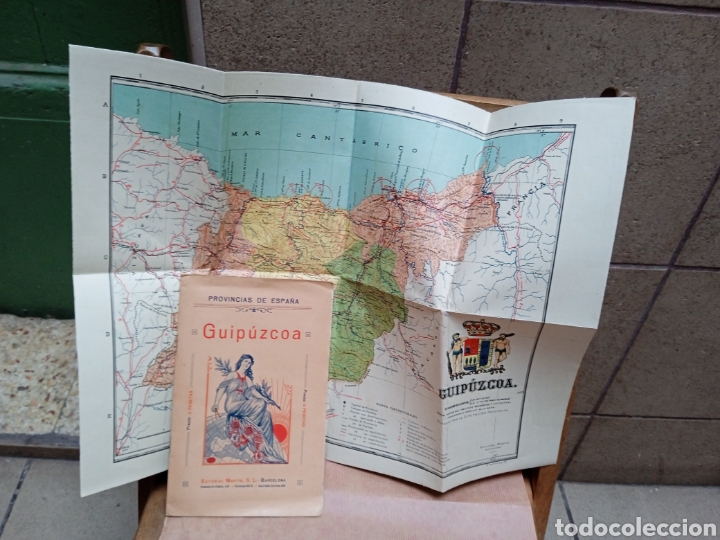 Mapas contempor&aacute;neos: Chicas carbo benito.mapa de guipuzcoa - Foto 1