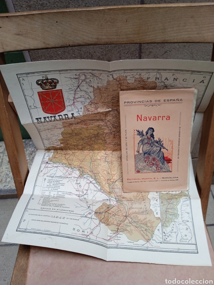 Mapas contempor&aacute;neos: Chias carbo benito.mapa de navarra - Foto 1