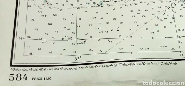 Mapas contempor&aacute;neos: Mapa mar&iacute;timo de Florida Key west harbor - Foto 2