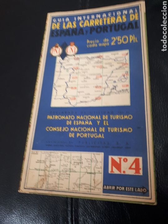 Mapas contempor&acirc;neos: Gu&iacute;a Internacional de las Carreteras de Espa&ntilde;a y Portugal. Numero 4