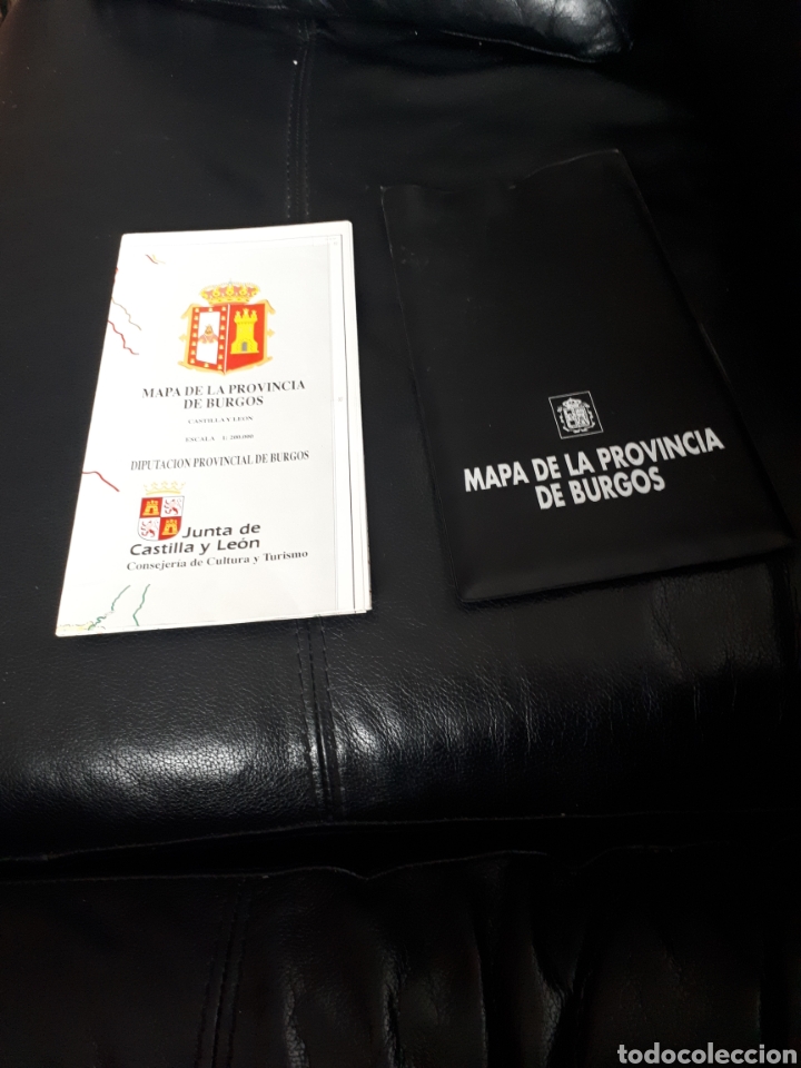 Mapas contempor&acirc;neos: Mapa de la provincia de Burgos en perfecto estado