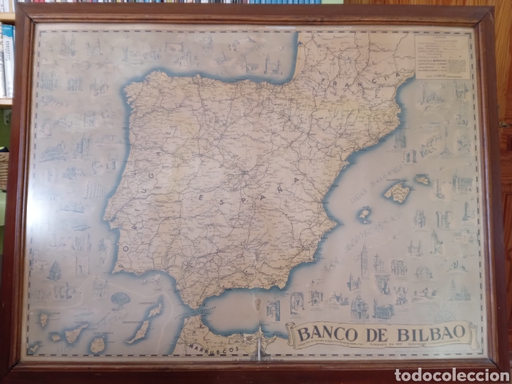Mapas contempor&aacute;neos: Mapa de la Pen&iacute;nsula Iberica - Foto 1