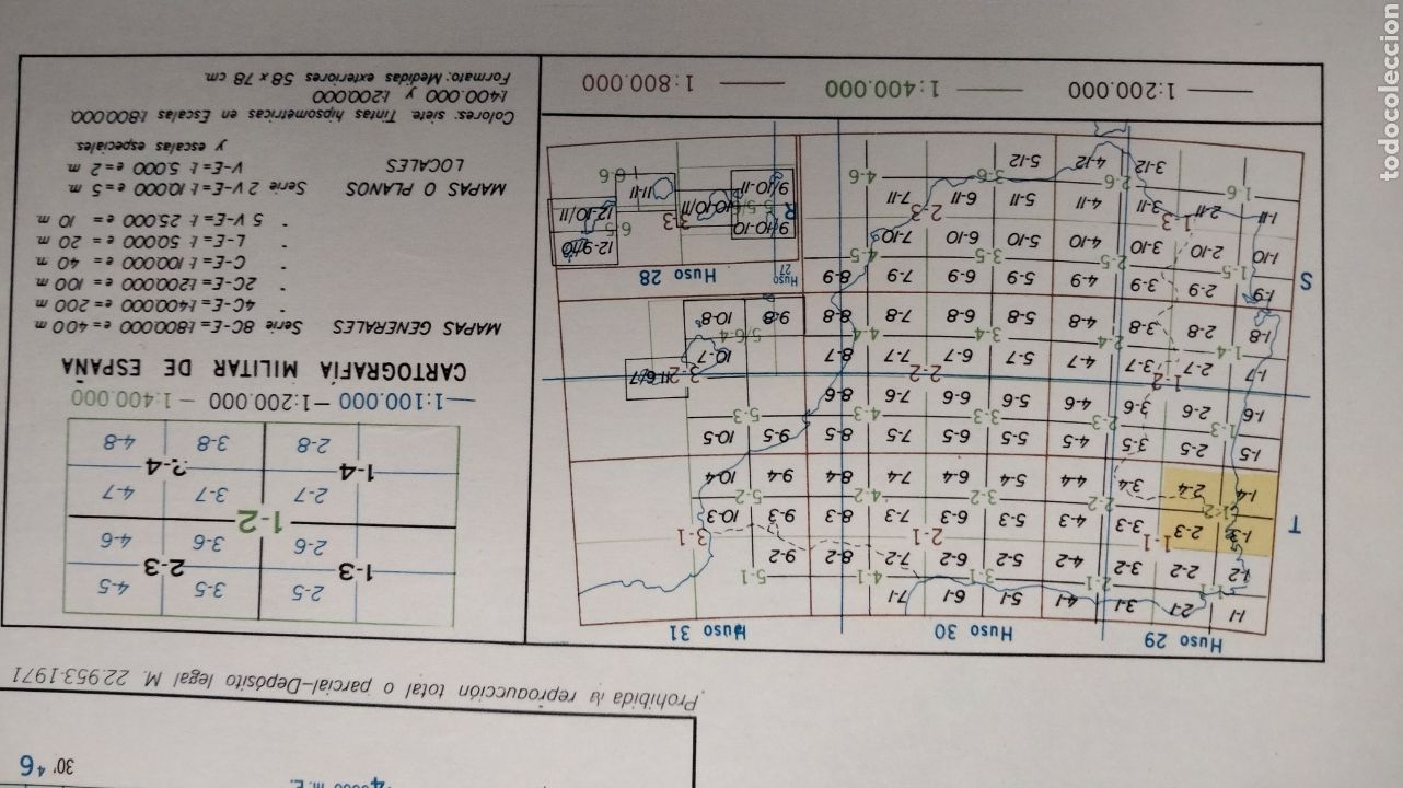 Mapas contempor&aacute;neos: Mapa militar de Orense ( 1-2) - Foto 5