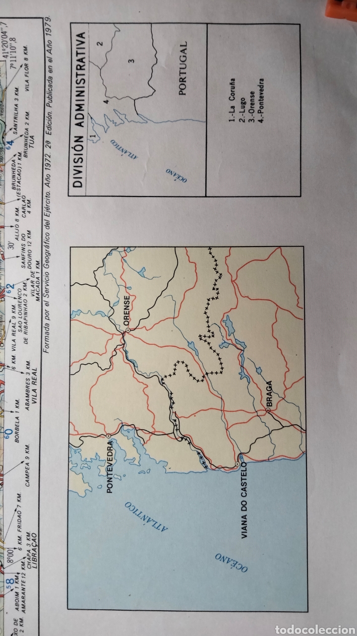 Mapas contempor&aacute;neos: Mapa militar de Orense ( 1-2) - Foto 6