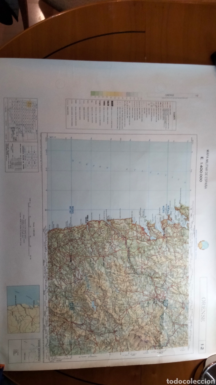 Mapas contempor&aacute;neos: Mapa militar de Orense ( 1-2) - Foto 7