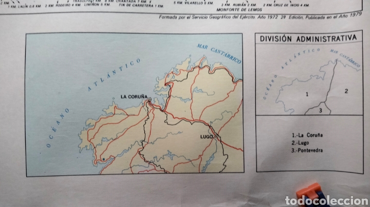 Mapas contempor&aacute;neos: Mapa militar de la Coru&ntilde;a. (1,1) - Foto 7
