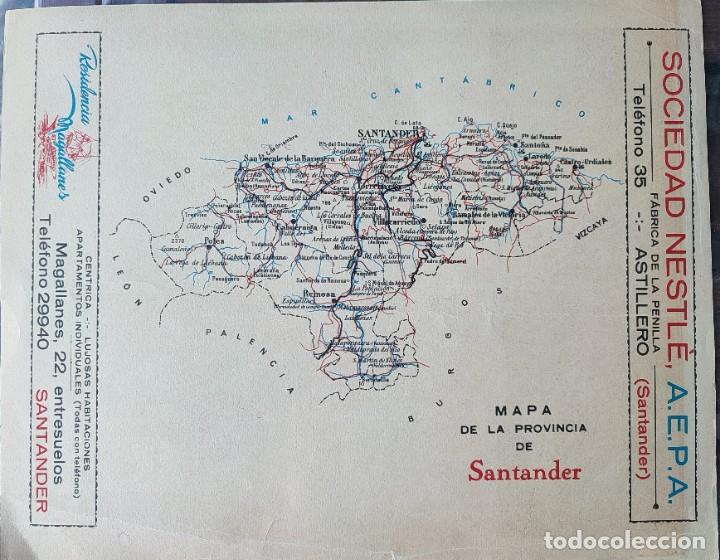 Contemporary maps: MAPA DE SANTANDER CONTRAPORTADA DE GU&Iacute;A DE TEL&Eacute;FONO