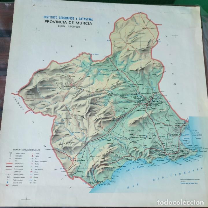 Contemporary maps: MAPA PROVINCIA MURCIA INSTITUTO GEOGR&Aacute;FICO CATASTRAL