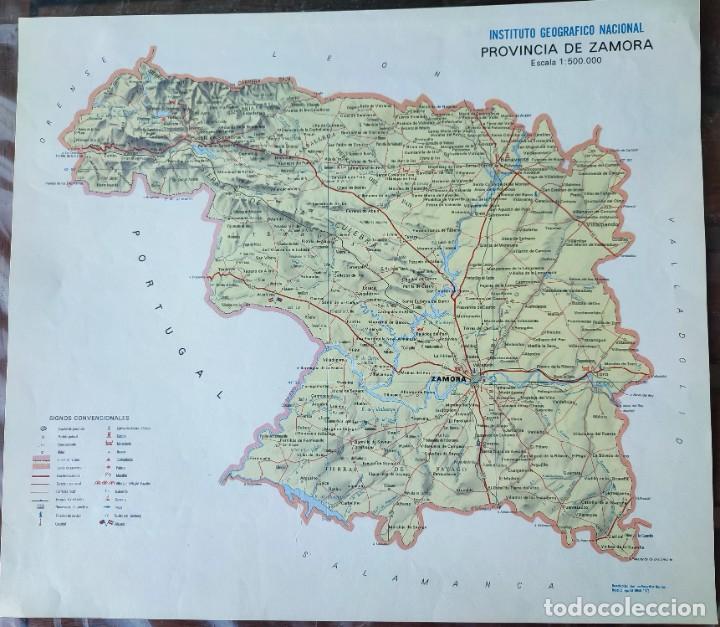 Contemporary maps: MAPA PROVINCIA ZAMORA INSTITUTO GEOGR&Aacute;FICO CATASTRAL