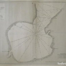 Mapas contemporáneos: MAPA PLANO PUERTO DE MATA. CUBA. Nº 388A. GRABADO. HIDROGRAFÍA. MADRID. CARTA NÁUTICA. 1875.