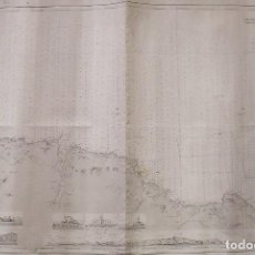 Mapas contemporáneos: MAPA PLANO DESDE LA RÍA DE SANTOÑA HASTA EL ABRA DE BILBAO. CARTA NAÚTICA. MADRID. 1931.. Lote 313673683